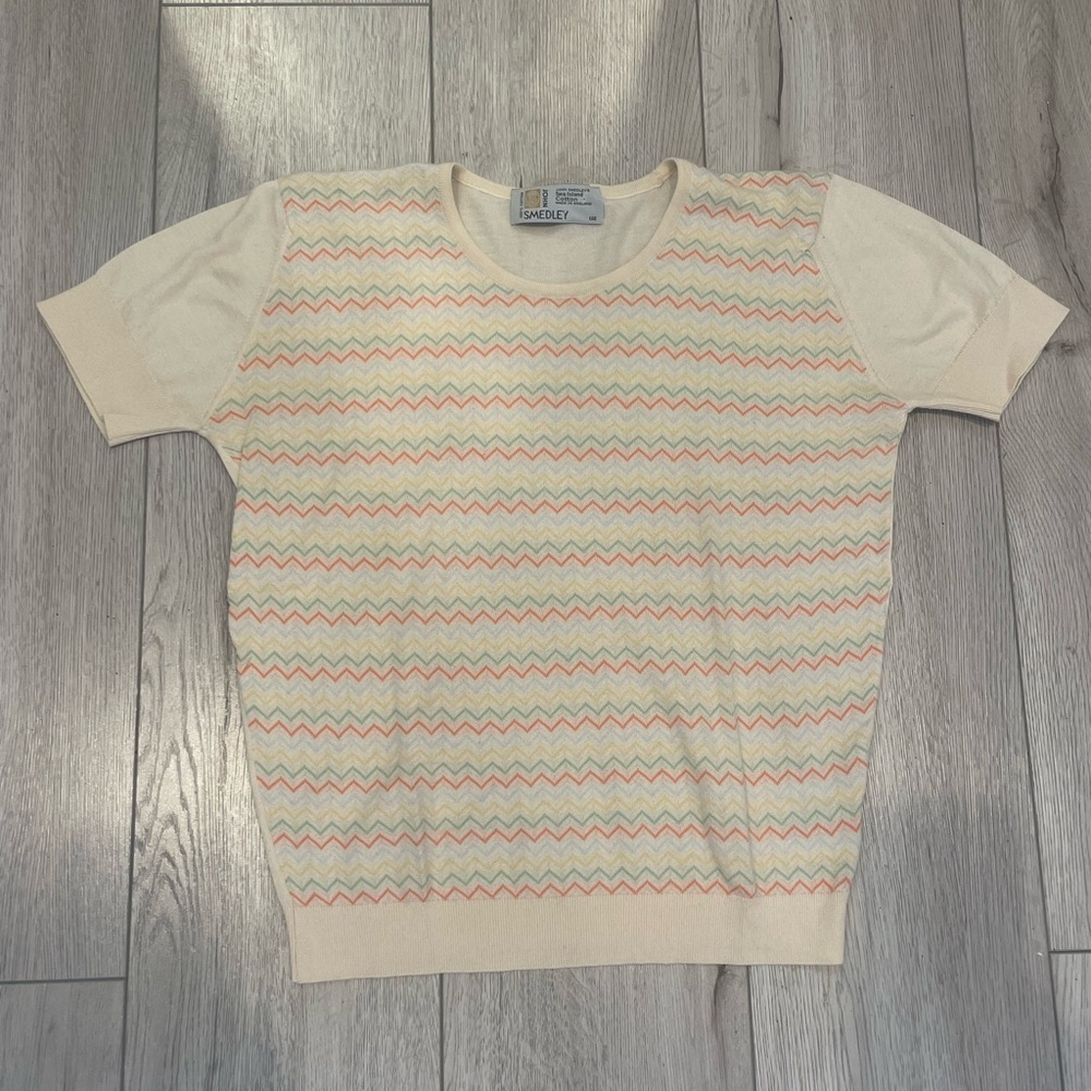 John Smedley Knit T Shirt - Picture 3 of 15